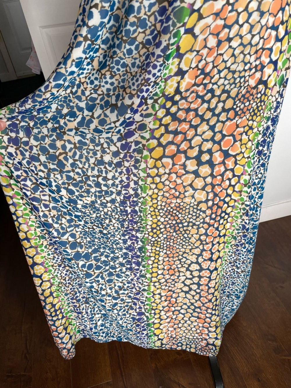 Anthropologie HD in Paris Halter Neck Animal Print Colourful Maxi Dress. Small - Picture 9 of 13